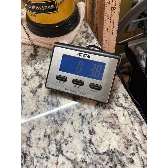 Buffalo Check Scarf Black & White 68"x13" | Fringe Grunge Minimalist (Flawed) - Picture 9 of 9